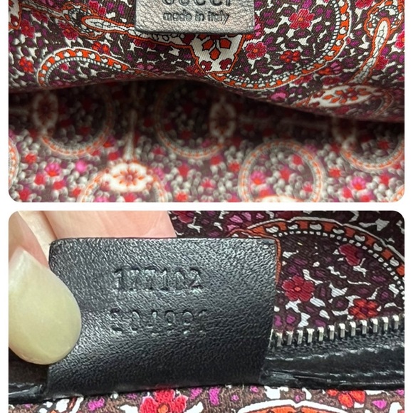 Gucci Romy Satchel Large Black Patent Leather - Picture 7 of 12